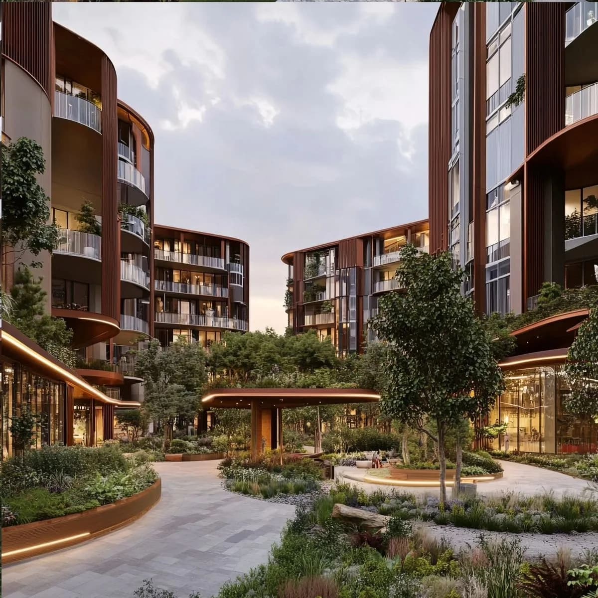 Illustrative commercial development