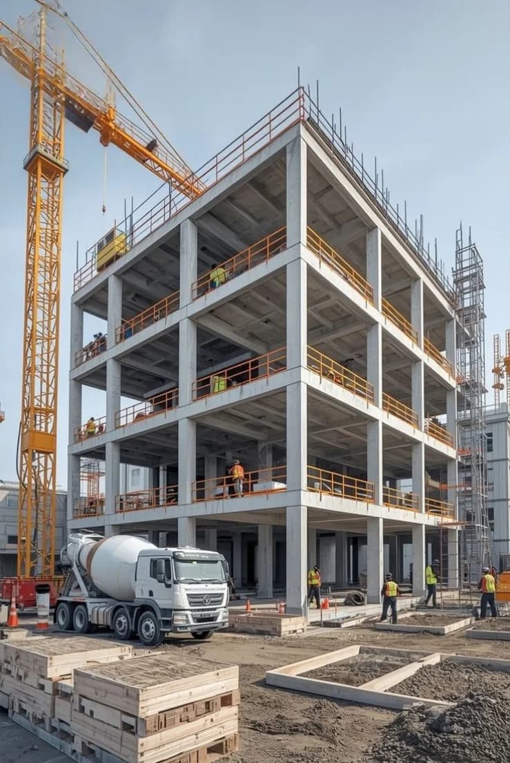Illustrative residential construction