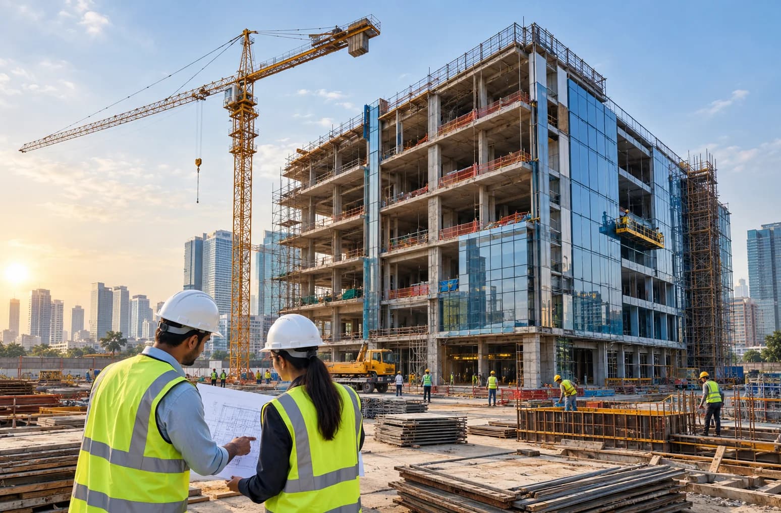 Illustrative commercial development
