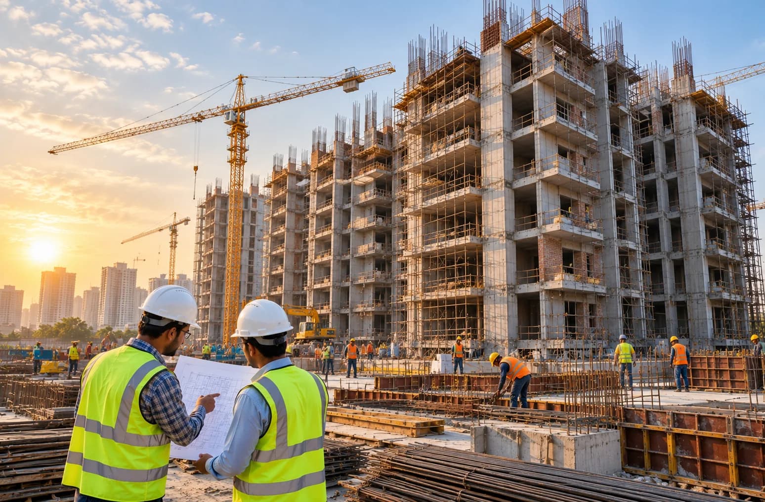 Illustrative residential development