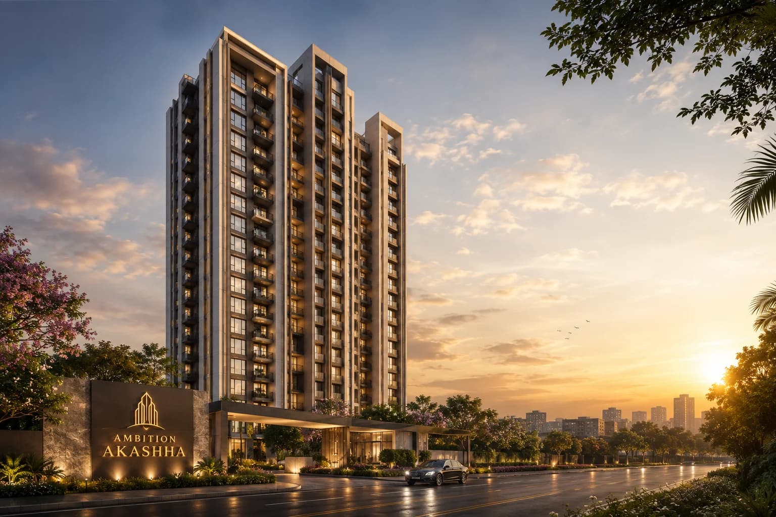 Illustrative residential development