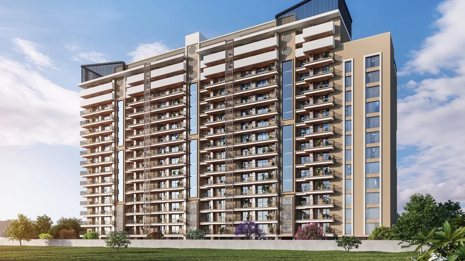Illustrative residential construction project