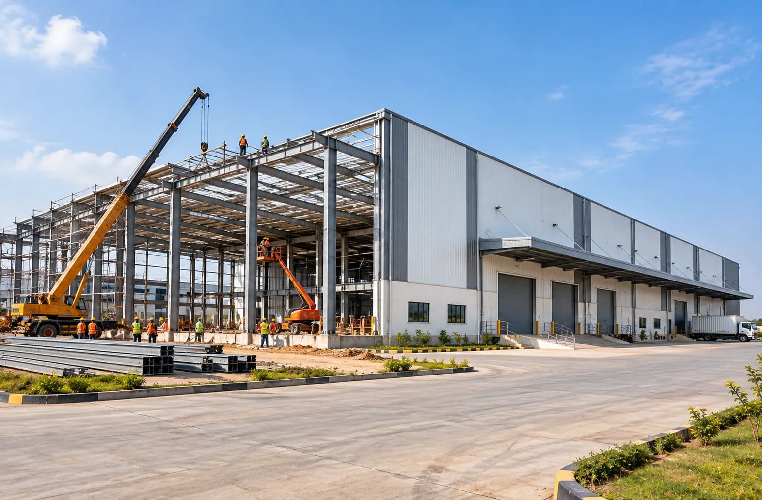 Illustrative industrial development